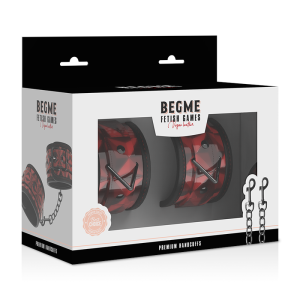 Begme Fetish Games RED Edition Handboeien met neopreen voering Begme Fetish Games RED Edition Handboeien met neopreen voering - Afbeelding 8
