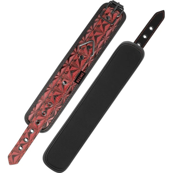 Begme Fetish Games RED Edition Handboeien met neopreen voering