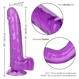 Calexotics Grootte Koningin-dildo met zuignap, TPR, 20,3 cm Calexotics Grootte Koningin-dildo met zuignap, TPR, 20,3 cm - Afbeelding 5