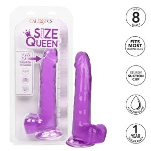 Calexotics Grootte Koningin-dildo met zuignap, TPR, 20,3 cm Calexotics Grootte Koningin-dildo met zuignap, TPR, 20,3 cm - Afbeelding 2