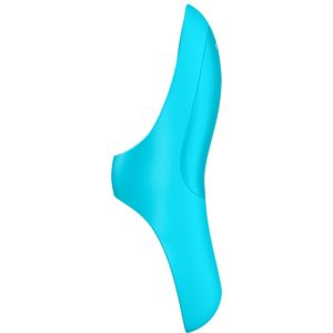 Satisfyer Teaser Fingervibrator van siliconen met 12 programma's Satisfyer Teaser Fingervibrator van siliconen met 12 programma's - Afbeelding 3