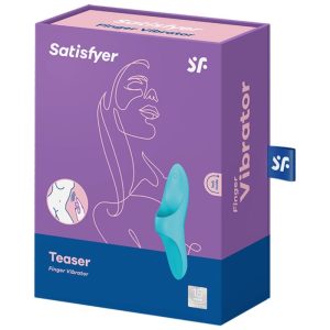 Satisfyer Teaser Fingervibrator van siliconen met 12 programma's Satisfyer Teaser Fingervibrator van siliconen met 12 programma's - Afbeelding 5