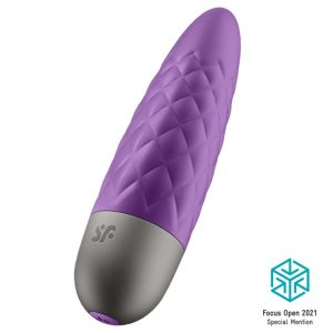 Satisfyer Ultra Power Bullet 5 Mini-Vibrator van siliconen, violet Satisfyer Ultra Power Bullet 5 Mini-Vibrator van siliconen, violet - Afbeelding 1