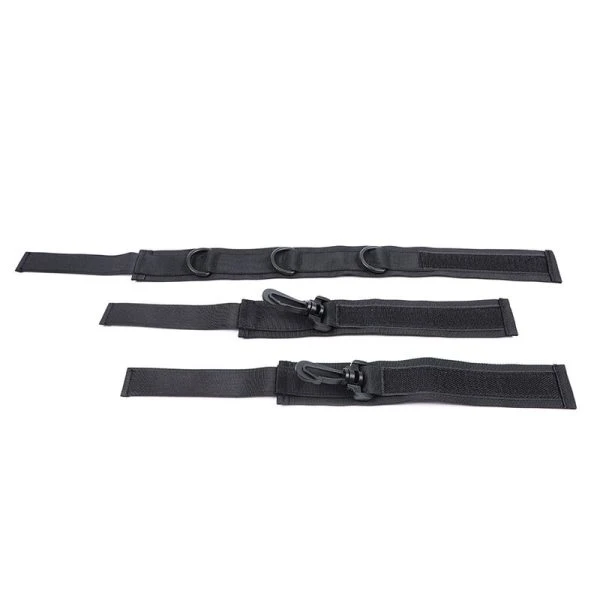 Ohmama Nylon-hogtie met handboeien en halsband