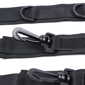 Ohmama Nylon-hogtie met handboeien en halsband Ohmama Nylon-hogtie met handboeien en halsband - Afbeelding 4