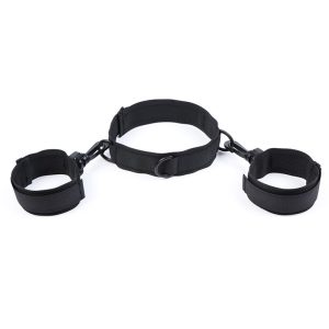 Ohmama Nylon-hogtie met handboeien en halsband Ohmama Nylon-hogtie met handboeien en halsband - Afbeelding 10