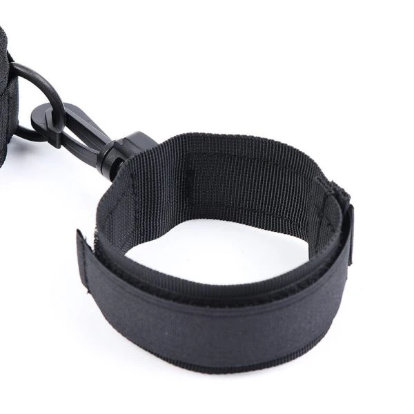 Ohmama Nylon-hogtie met handboeien en halsband