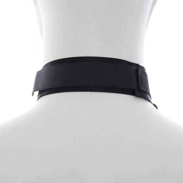 Ohmama Nylon-hogtie met handboeien en halsband