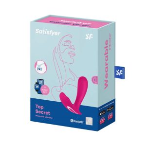 Satisfyer Top Secret Vibrator met app-bediening, Roze Satisfyer Top Secret Vibrator met app-bediening, Roze - Afbeelding 3