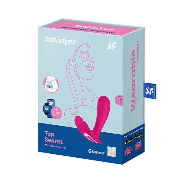 Satisfyer Top Secret Vibrator met app-bediening, Roze