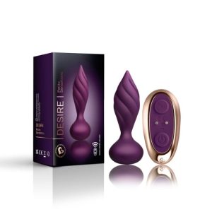 Rocks-off Desire Anale stimulator met afstandsbediening lila Rocks-off Desire Anale stimulator met afstandsbediening lila - Afbeelding 2