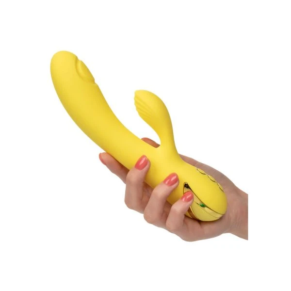 Calexotics San Diego Seduction Vibrator met clitorisstimulator, siliconen