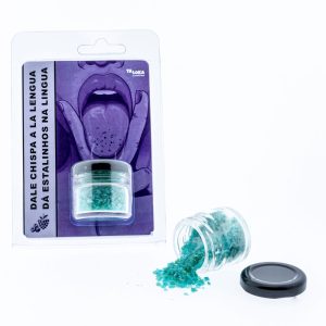 Taloka Prickelnde Bonbons voor de tong Blauwe Framboos 30 g Taloka Prickelnde Bonbons voor de tong Blauwe Framboos 30 g - Afbeelding 1