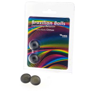 Taloka Braziliaanse bollen met opwindende gel Taloka Braziliaanse bollen met opwindende gel - Afbeelding 1