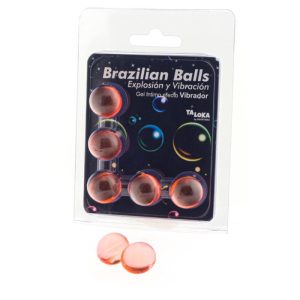 Taloka Braziliaanse balletjes met gel en vibratie-effect Taloka Braziliaanse balletjes met gel en vibratie-effect - Afbeelding 1