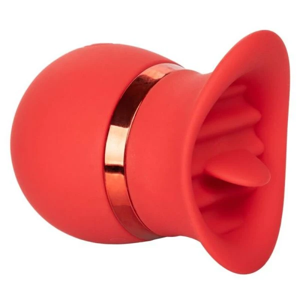 Calexotics Opgelegvibrator French Kiss Sweet Talker met Tongpunt