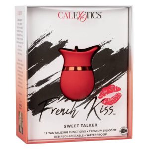 Calexotics Opgelegvibrator French Kiss Sweet Talker met Tongpunt Calexotics Opgelegvibrator French Kiss Sweet Talker met Tongpunt - Afbeelding 10