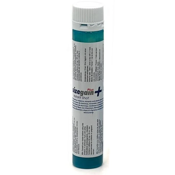 500cosmetics Sizegain Plus Instant Shot Male Energizer 5 Portionsbeutel 500cosmetics Sizegain Plus Instant Shot Male Energizer 5 Portionsbeutel