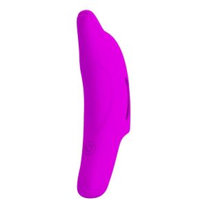 Pretty Love Delphini Vingerstimulator van siliconen, paars Pretty Love Delphini Vingerstimulator van siliconen, paars - Afbeelding 4