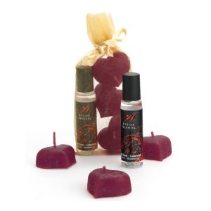 Extase Sensual Seidennächte Duftkerzen-Set met Glijmiddel Extase Sensual Seidennächte Duftkerzen-Set met Glijmiddel - Afbeelding 2