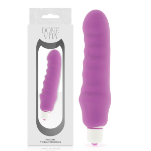 Dolce Vita Genius Purple Silicone Opgelegvibrator Dolce Vita Genius Purple Silicone Opgelegvibrator - Afbeelding 1
