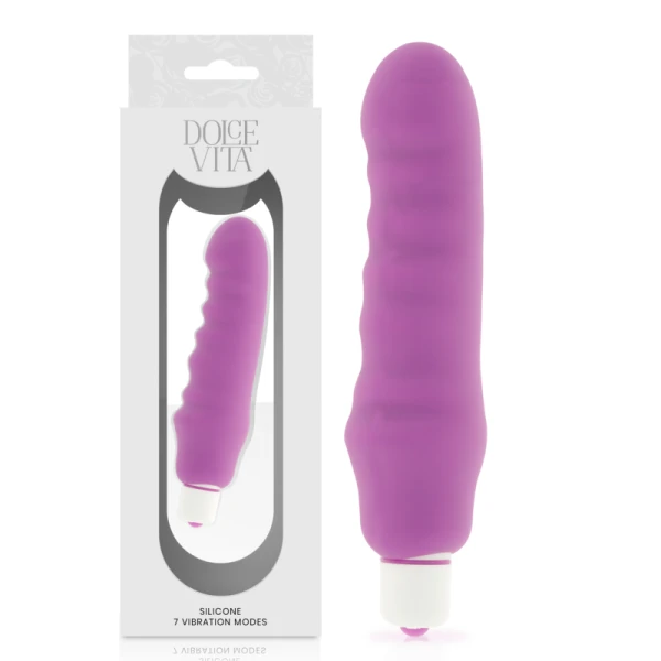 Dolce Vita Genius Purple Silicone Opgelegvibrator