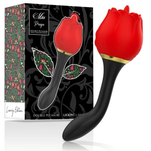 Mia oplegvibrator Dubbel genot Likken + Anaal