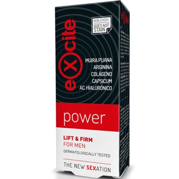 Excite Power Erectieverhogende Gel voor Mannen