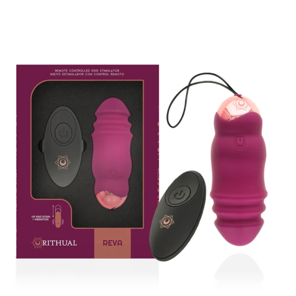 Rithual Reva EGG Afstandsbediening Vibrator met Up&Down-Systeem Rithual Reva EGG Afstandsbediening Vibrator met Up&Down-Systeem