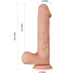 Baile Dildo Mooie Ontmoeting met zuignap, vleeskleurig Baile Dildo Mooie Ontmoeting met zuignap, vleeskleurig - Afbeelding 8