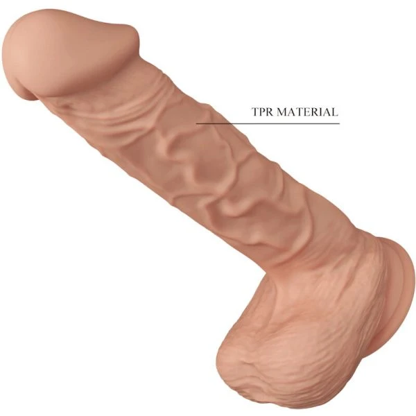 Baile Dildo Mooie Ontmoeting met zuignap, vleeskleurig Baile Dildo Mooie Ontmoeting met zuignap, vleeskleurig
