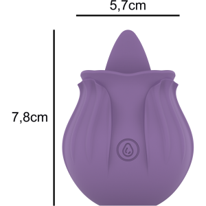 Intense Violet Stimulator Opvangvibrator met 10 Trillingen Lila Intense Violet Stimulator Opvangvibrator met 10 Trillingen Lila - Afbeelding 4