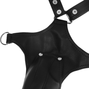 Fetish Submissive Jockstrap-Harnas van Eco-Leer voor Heren Fetish Submissive Jockstrap-Harnas van Eco-Leer voor Heren - Afbeelding 5