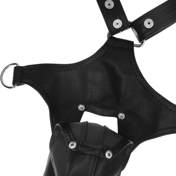Fetish Submissive Jockstrap-Harnas van Eco-Leer voor Heren Fetish Submissive Jockstrap-Harnas van Eco-Leer voor Heren