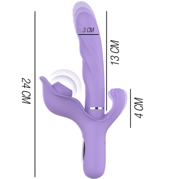 Intense Billie Multifunktionaler Saugvibrator mit klitoraler Stimulation