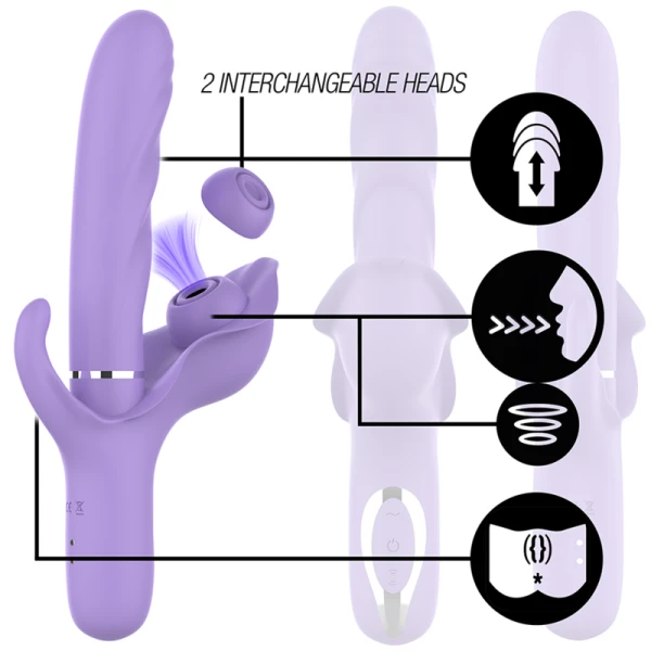 Intense Billie Multifunktionaler Saugvibrator mit klitoraler Stimulation