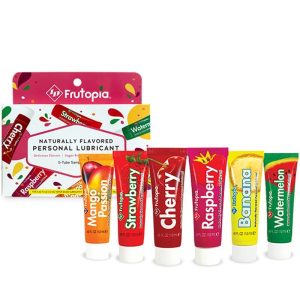 ID Lubricantes Frutopia Glijmiddel met aroma, 5 stuks ID Lubricantes Frutopia Glijmiddel met aroma, 5 stuks - Afbeelding 1