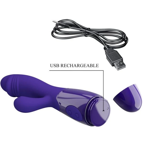 Pretty Love Snappy Jeugdvibrator & G-puntstimulator Paars Pretty Love Snappy Jeugdvibrator & G-puntstimulator Paars