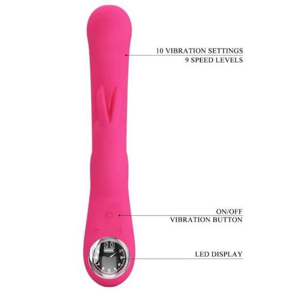Pretty Love Lamar Rabbit Vibrator met G-puntstimulatie Pretty Love Lamar Rabbit Vibrator met G-puntstimulatie
