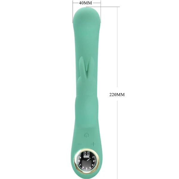 Pretty Love Lamar Rabbit Vibrator met G-punt stimulator en LCD-scherm Pretty Love Lamar Rabbit Vibrator met G-punt stimulator en LCD-scherm