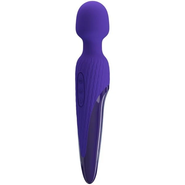 Pretty Love Antony Youth Vibrator-staf met warmte-effect, paars