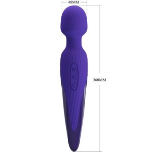 Pretty Love Antony Youth Vibrator-staf met warmte-effect, paars Pretty Love Antony Youth Vibrator-staf met warmte-effect, paars - Afbeelding 4