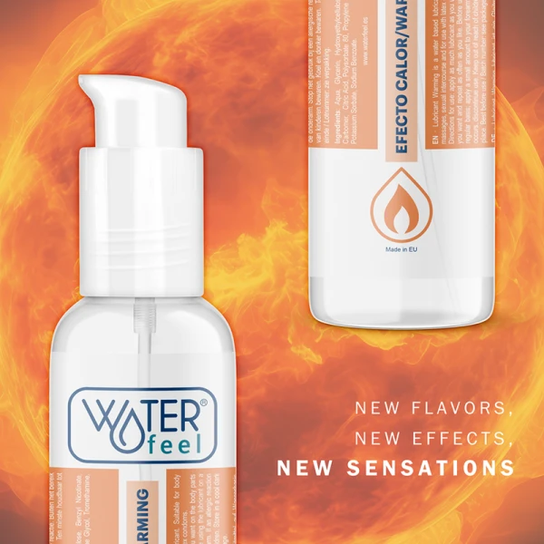 Waterfeel glijmiddel met warmte-effect zonder geur 150 ml