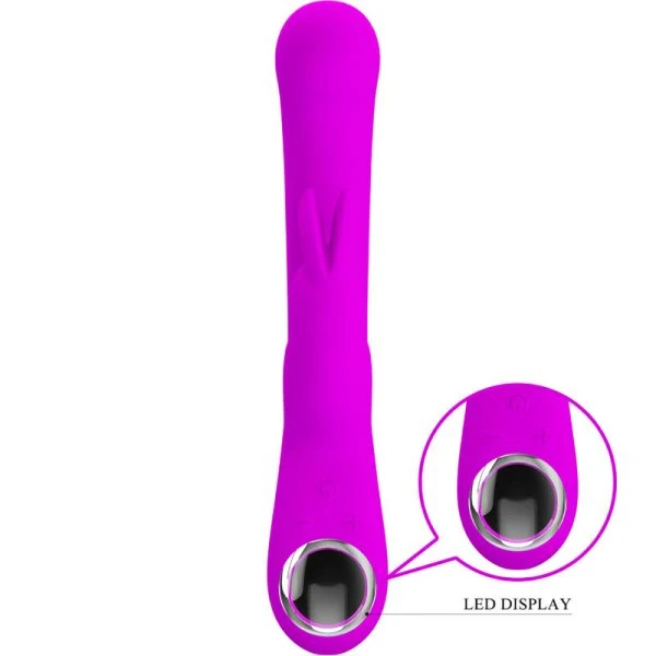 Pretty Love Lamar Rabbit Vibrator met Clitorisstimulator en G-punt-schacht