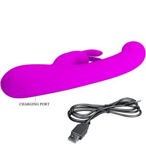 Pretty Love Lamar Rabbit Vibrator met Clitorisstimulator en G-punt-schacht Pretty Love Lamar Rabbit Vibrator met Clitorisstimulator en G-punt-schacht - Afbeelding 7