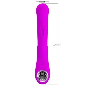 Pretty Love Lamar Rabbit Vibrator met Clitorisstimulator en G-punt-schacht Pretty Love Lamar Rabbit Vibrator met Clitorisstimulator en G-punt-schacht - Afbeelding 6