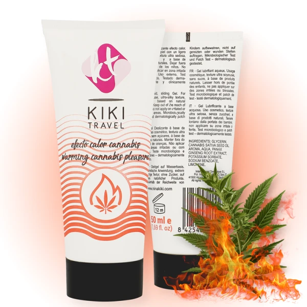 Kikí Travel Glijmiddel met Cannabis-Smaak 50 ml