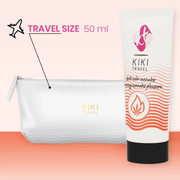 Kikí Travel Glijmiddel met Cannabis-Smaak 50 ml