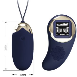 Pretty Love Vibratie-ei Mina met afstandsbediening blauw Pretty Love Vibratie-ei Mina met afstandsbediening blauw - Afbeelding 3
