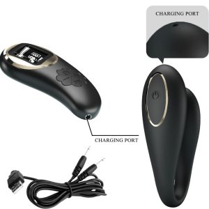 Pretty Love Nathan Double Pleasure Vibrator met afstandsbediening, siliconen, zwart Pretty Love Nathan Double Pleasure Vibrator met afstandsbediening, siliconen, zwart - Afbeelding 4